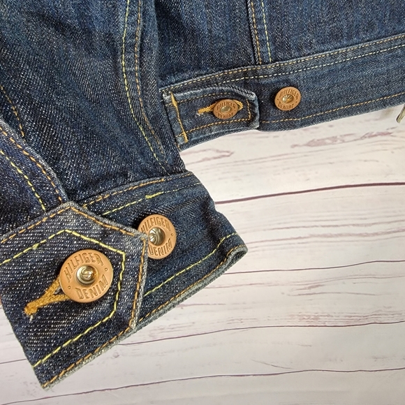 Tommy Hilfiger cropped jean Jacket S/P - Picture 7 of 14
